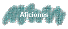 Aficiones